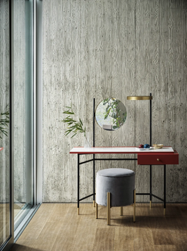 VANITY - Steel secretary desk with drawers by Bontempi Casa - view 3